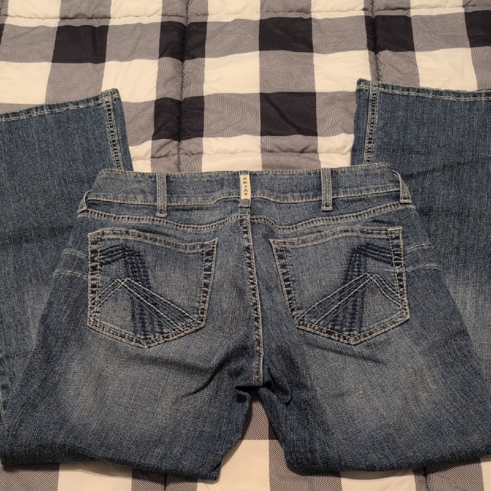 Ariat Women's Boot Cut Jeans in Classic Blue